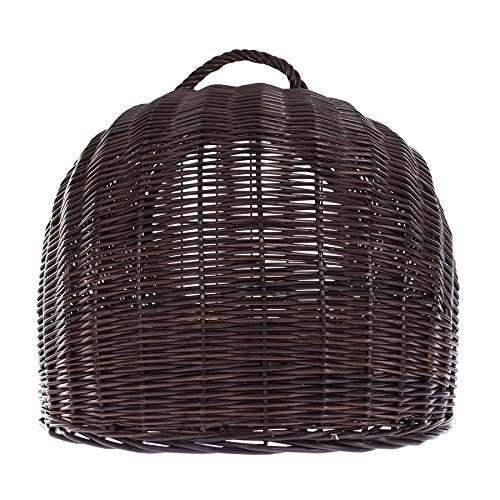 Cuccia Per Gatti In Vimini E&middot;wicker24 - Letto A Forma Di Cesta, Colore Giallo Miele
