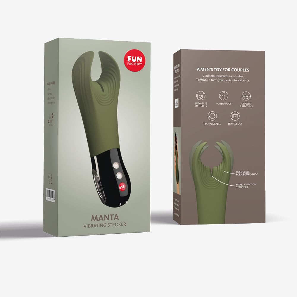 FUN FACTORY Manta Vibrator Set (Green)