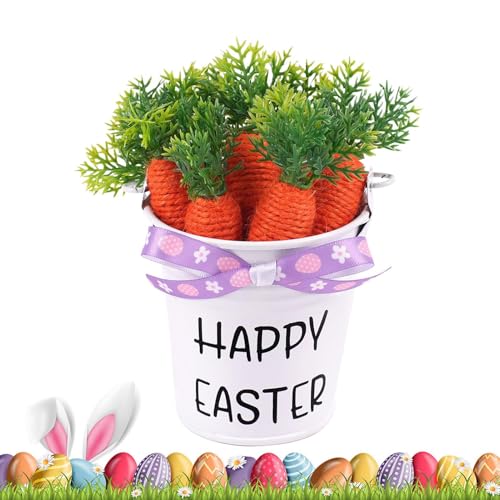 Regalo interactivo de fiesta de huevos de Pascua, fácil de instalar, accesorios temáticos de zanahoria, detalles divertidos de celebración, hombres, mujeres, niños, niñas, adolescentes, adolescentes