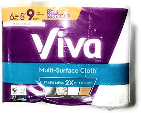 Viva Choose-a-Sheet Paper towels 6 Rolls