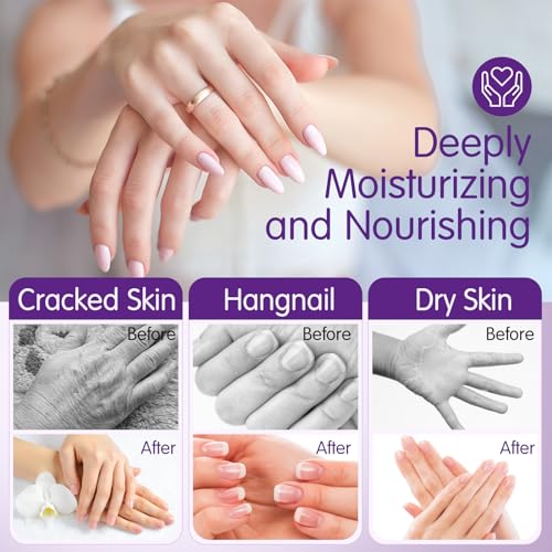 20-Pairs-Hand-Mask-Moisturizing-Gloves-Overnight-Hydrating-Hand-Masks-for-Dry-Cracked-Hands-Peeling-Mask-for-Collagen-Hand-Repair-TreatmentLavender