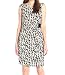 Calvin Klein Women's S/l Print Wrap Dress