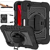 ZHOGTNEG for iPad Mini 6 8.3 inch with Pencil Holder Rotating Kickstand Hand/Shoulder Strap Rugged Protective Full Body Shock Proof Tablet Cover for ipad Mini 6 2021 Release