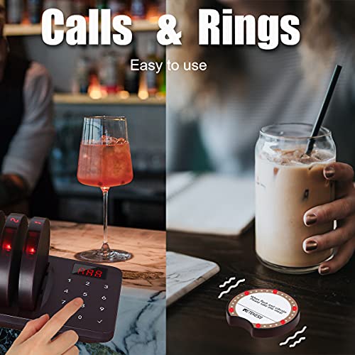 Retekess TD162 Mini Draadloos Oproepsysteem met Lange Afstandsbereik - Afbeelding 4