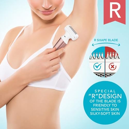 Kaphio Electric Razors For Women, Shaver For Women For Arm, Leg, Armpit & Bikinii Area, Ipx6 Wet And Dry Use Bikini Razor, 1 Aa Battery Included-Rose Pink #TOP4