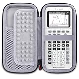 Hard Case Compatible with Texas Instruments TI-84 Plus CE/TI-84 Plus/TI-Nspire CX II CAS/TI-Nspire CX II/TI-83 Plus/TI-85 /TI-86 /TI30xs /TI36X Pro/TI 34 Color Graphing Calculator by XANAD (Gray)