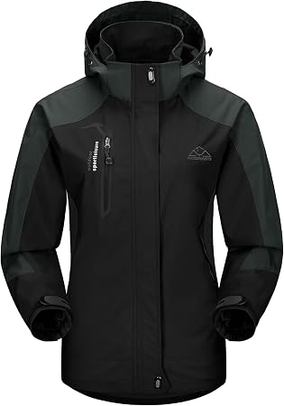 YSENTO Womens Waterproof Jackets 