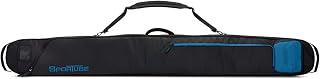 Sportube Traveler Lightweight Padded Ski Bag for Single Pair Skis & Poles - Storage Pocket, Shoulder Strap