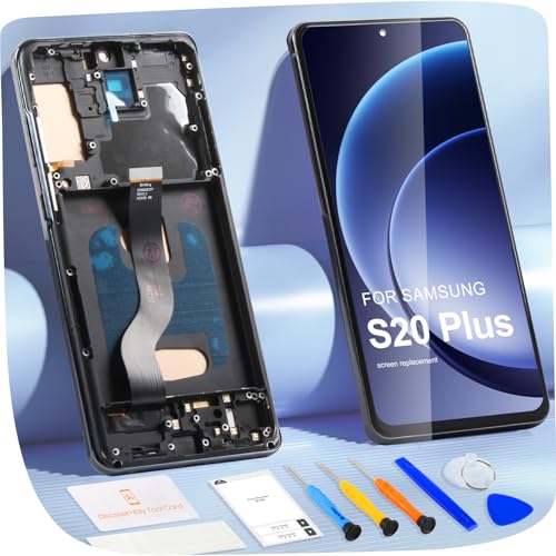 CORREGGERE PROBLEMI: Lo schermo risolve tutti i problemi relativi al display LCD per Galaxy S20 Plus: schermo incrinato, nero, display sfocato, macchie di polvere, colori errati, problemi di risposta tattile e altro ancora. Se lo schermo è ancora nero dopo l'installazione, ti consigliamo di rimuovere lo schermo LCD, la batteria, pulire il connettore e reinstallarlo, questo risolverà la maggior parte dei problemi, se non lo è, ti preghiamo di contattarci