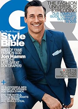 Unknown Binding GQ Magazine (April, 2015) Jon Hamm Cover Book
