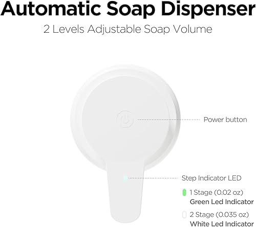 Miniatura 6 de mooas Happy Buddy Artist Edition Dispensador de jabón automático menta (Bunny Guards)