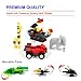 Brickyard Building Blocks 3-in-1 Building Bricks Set, 625 Pieces Compatible Brick Toys - Farm, Pirates, & Zoo Theme with Instructions, 2 Bonus Brick Separators, and Reusable Storage Box (625 pcs)