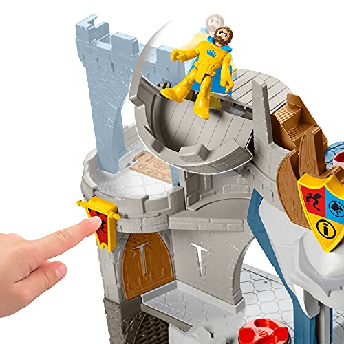 Fisher-Price Imaginext HCG45 - Die Ritterburg des Löwenkönigreichs, mittelalterliches Spielset mit Figuren, Spielzeug von 3 bis 8 Jahren – Bild 4