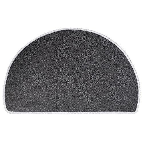 Yszq Mysterious Fantasy Mandala Half Round Bohemia Ethnic Style Bath Mats Multi-Color Dream Morocco Retro Art Pattern Rugs Door Mat-Suitable For Kitchen, Bedroom, Bathroom #TOP7