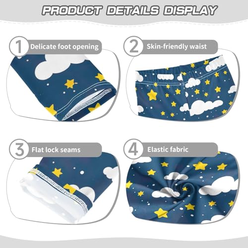 Girls' Leggings Star Kids Yoga Tights Pants 1 Pack 208539503