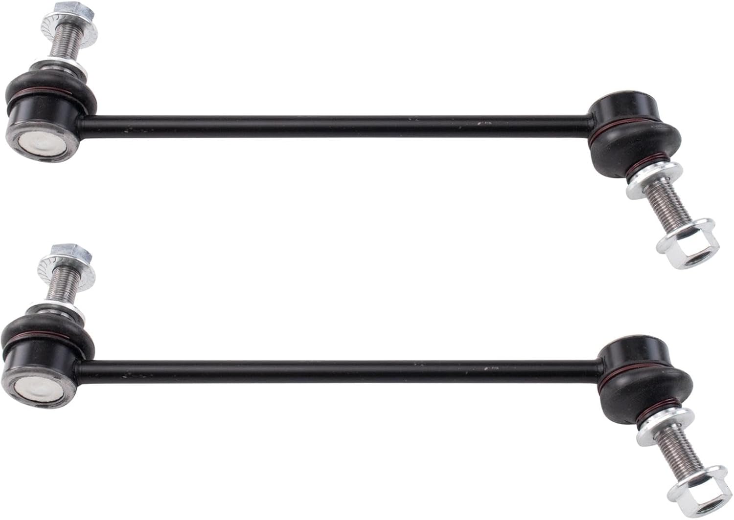TRQ Front Driver and Passenger Side 2-Piece Sway Bar Link Set