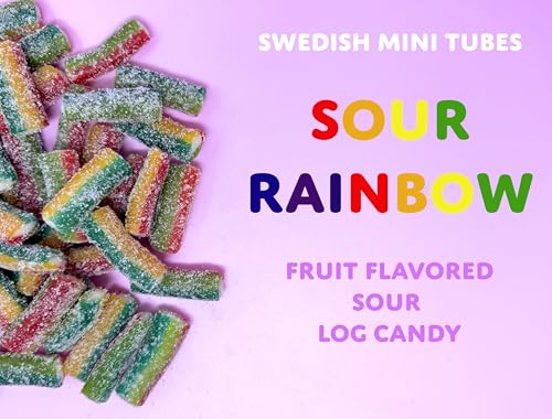 Sugarloo World Swedish Sour Licorice Bites 8 oz miniatura 2