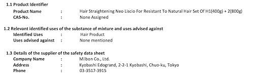 Miniatura 8 de Juego permanente de alisado japonés Neo Liscio para alisar el cabello H1 (14.11 oz) + 2 (28.22 oz)