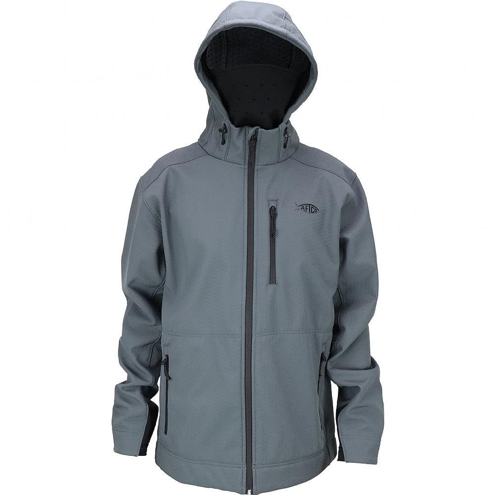 Veste softshell Reaper AFTCO vêtement de pêche noir taille L