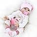 Produktbild Demiawaking Schöne Künstliche Reborn Babypuppen Simulation Emuliert Puppe Spielzeug Baby Geschenke für Neugeborene Geburtstag Geschenke Spielzeug