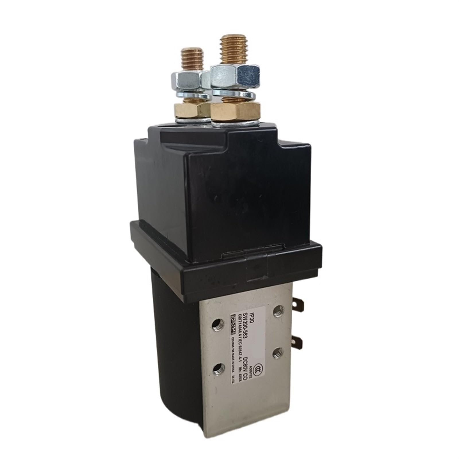 HUUOQIWY Contactor SW200 SW200-583 SW200-802 80V 400A Solenoid Relay Switch 80 Volt 400 Amp for Eelctric Forklift