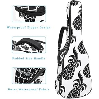 Housse de sac de guitare épaisse avec rembourrage en éponge imperméable pour guitare acoustique électrique basse… - Les Beatles, Paul McCartney, John Lennon, RIngo Starr, George Harrison Housse de sac de guitare épaisse avec rembourrage en éponge imperméable pour guitare acoustique électrique basse… – Image 4