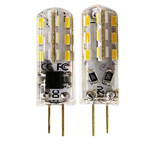 6 lampadine LED G4, 1,5 Watt, 12 V CC, 24 x 3014