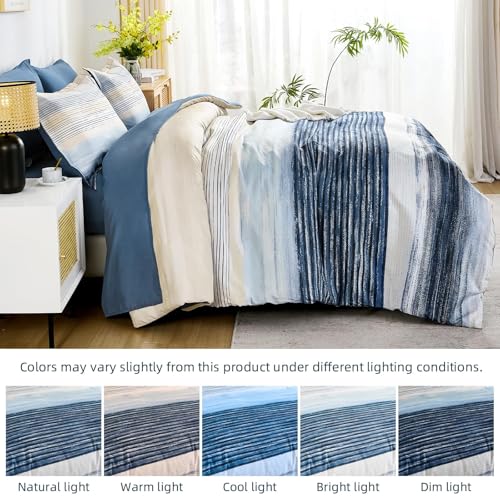 Couette pour lit double avec taies d'oreiller assorties parure de lit - 8