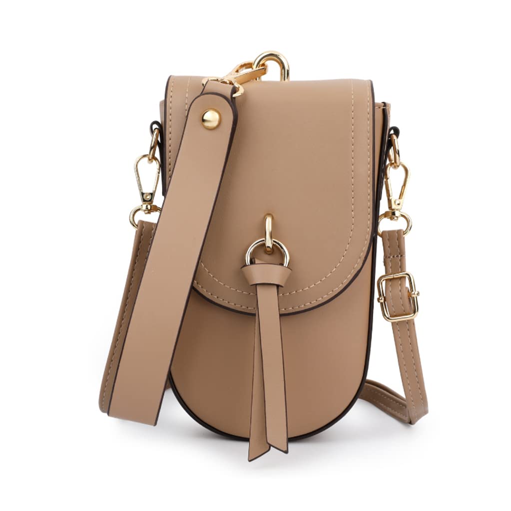 Sunwel FashionTrendy Cell Phone Bag 5 Card Slots Mini Crossbody Bag Phone Purse Detachable Wristlet for Women Girls