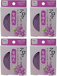 【まとめ買い】アロマ蚊取り線香 紫陽花(あじさい)【×4個】