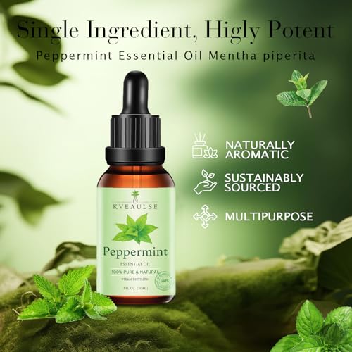 Aceite Esencial de Menta Peppermint 100% Puro 1 Fl Oz miniatura 3