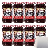 usy Bundle für Hofgut Sauerkirsche Fruchtaufstrich VPE (8x250g Glas) + usy Block