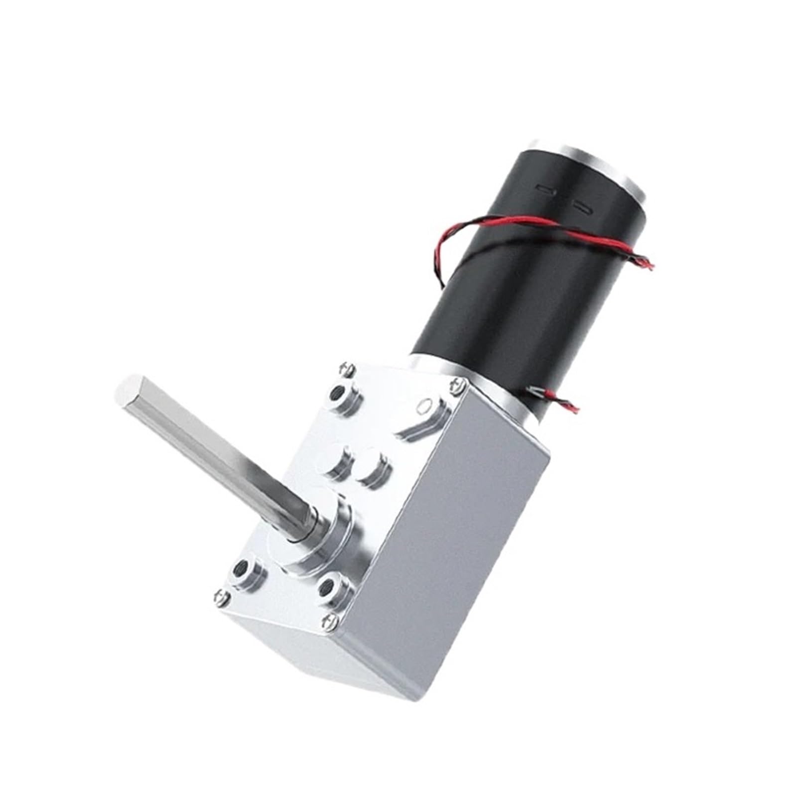 GNQUKEBWH 5840-31ZY-51 Gear Motor 12V 7RPM~470RPM High Torque 70KG/CM Power Worm DC Turntable Door Self-Locking(12V 160RPM)