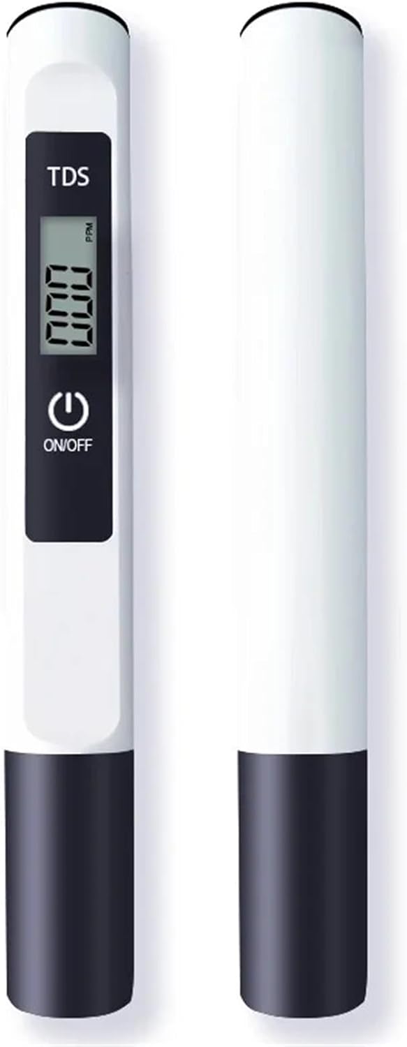 PH Meter High Precis for Water Quality TDS Tester with Measurement Range Suitable Aquarium Swimming Pool(White)