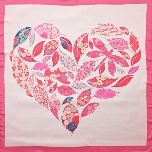 Image of Satin Silk Small Square Scarf for Women, Printed Soft and Comfy Neck Head Tie Scarf Bandana