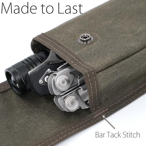 diodrio Bolsa de cinto EDC para homens e mulheres, bolsa de cintura EDC bolsa coldre com alça de cin