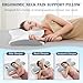Cervical Contour Memory Foam Pillow - Neck Pillow - Ergonomic Orthopedic Neck Support Pillow for Back, Stomach Side Sleepers Pillows for Neck and Shoulder Pain Relief