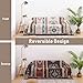 Homcosan Sofa Slipcovers Towel Reversible Geometrical Couch Cover for 2 Seat Sofa Blanket Boho Sofa Cover Sectional Couch Cover with Tassels Couch Protector for Pets, Kids