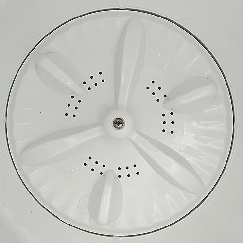 Miniatura 2 de Lavadora portátil, mini lavadora de lavandería de 22 libras con bomba de drenaje, lavadora de 14 libras y combo giratorio de 8 libras, lavadora