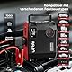 UTRAI 7000A Starthilfe Powerbank für Pkw, 27000mAh Auto Starthilfe Powerbank mit Kompressor, 1600 Lumen LED Taschenlampe, QC3.0, 160W DC-Ausgang, Jump Starter Powerbank für All Benzin, 12L Dieselmotor
