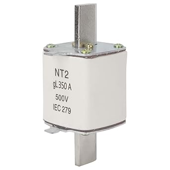 Ceramic Fuse, Blade Ceramic Fuse Sturdy for Electrical Equipment for High and Low Voltage Power Distribution Systems for General Purpose for Control Systems(350A)