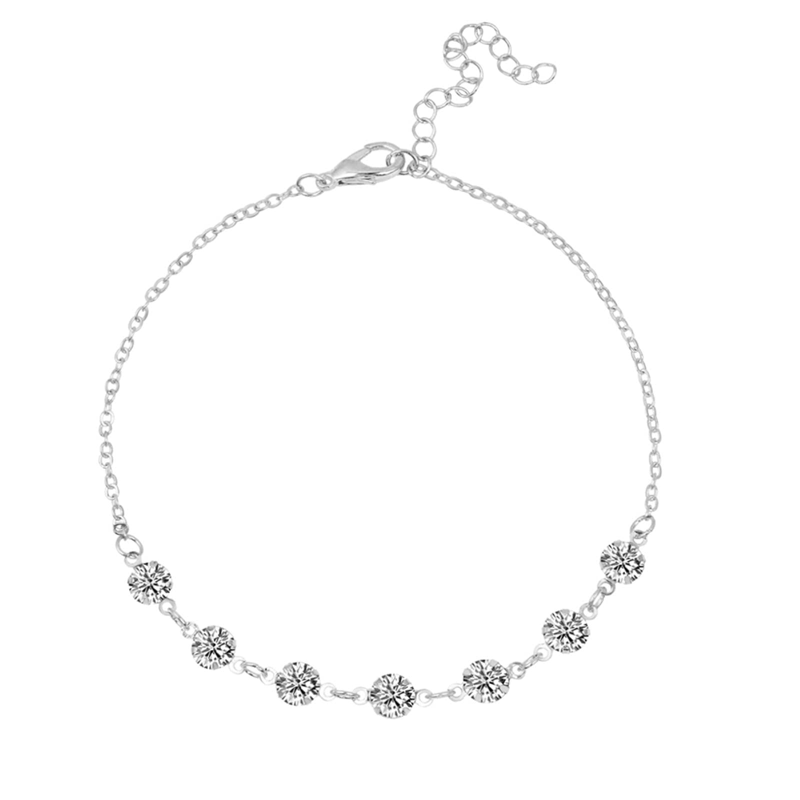 Bracelet bohème en cristal pour femme le cadeau idéal pour sublimer un bijou de pied