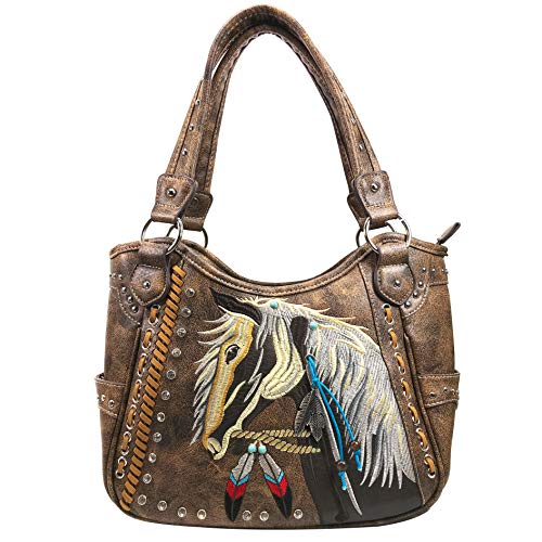 Bolso Tote Mujer Estilo Western con Monedero Juego miniatura 2