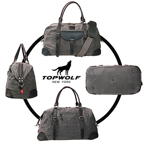 Canvas Duffel Bag TOPWOLFS 22