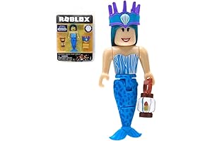 Roblox Twilight Daycare: Neverland Lagoon Mermaid Figure with Exclusive Virtual Item Code