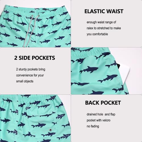 Men's Quick Dry Swim Trunks - Beach Vacation Essentials Board Shorts4