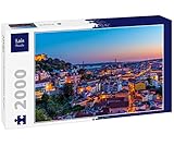 Lais Puzzle Lissabon vom Aussichtspunkt Graca, Portugal 2000 Teile
