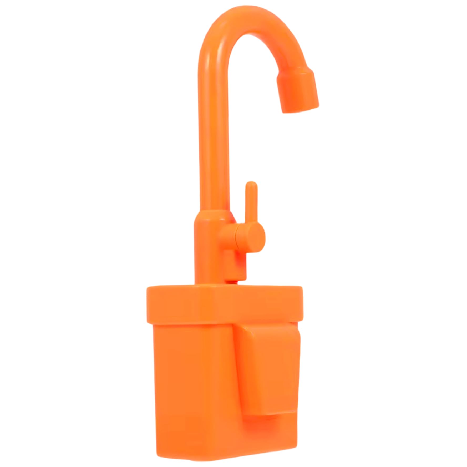 Toy Sink Faucet, 5.5x10.2x3 Plastic Replacement Kitchen Sink Toys Faucet, Playhouse Accessories for Boys Girls Toddlers — view 7