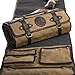 Gun Cleaning MAT by Sage & Braker. Made from Waxed Canvas, Wool and Leather.