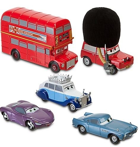 Disney / Pixar CARS 2 Movie Exclusive Die Cast 5Pack London Calling Set Exclusive Cars!